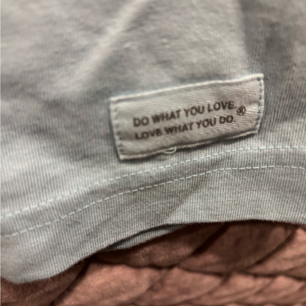 Life Is Good Light Blue Canoe Adventure Tee - Picture 3 of 5